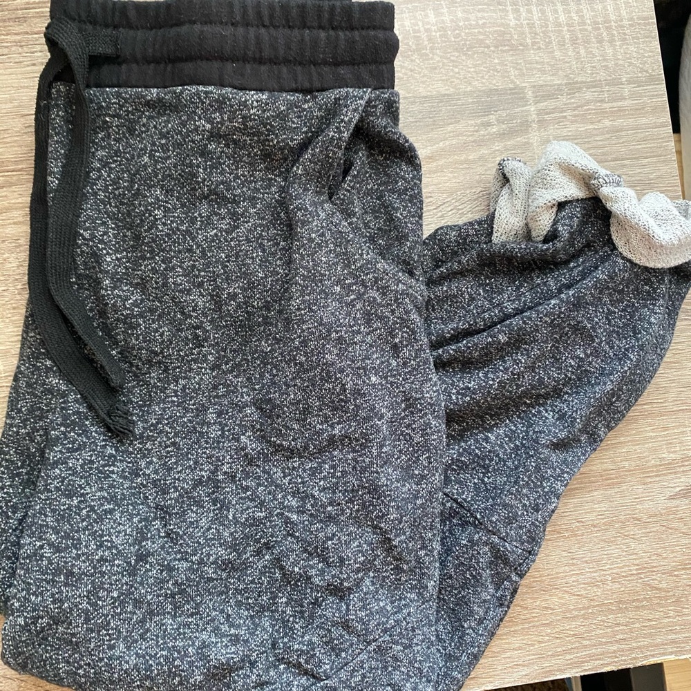 Grey/ Black Joggers